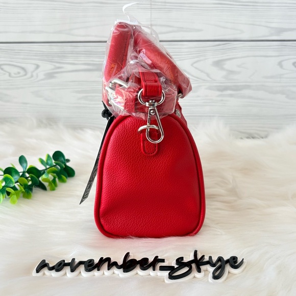 Ed Hardy Panther Red and Clear Mini Bag - Picture 6 of 10